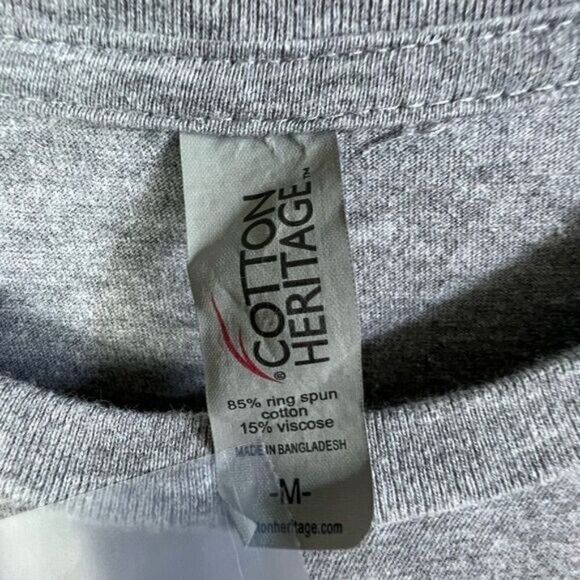 ALABAMA CONCERT SHIRT GRAY SIZE M - Picture 4 of 8